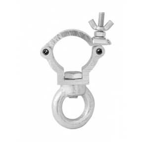 EUROLITE DEC-30E Eye Ring Coupler, silver - hak klamra aliskaf