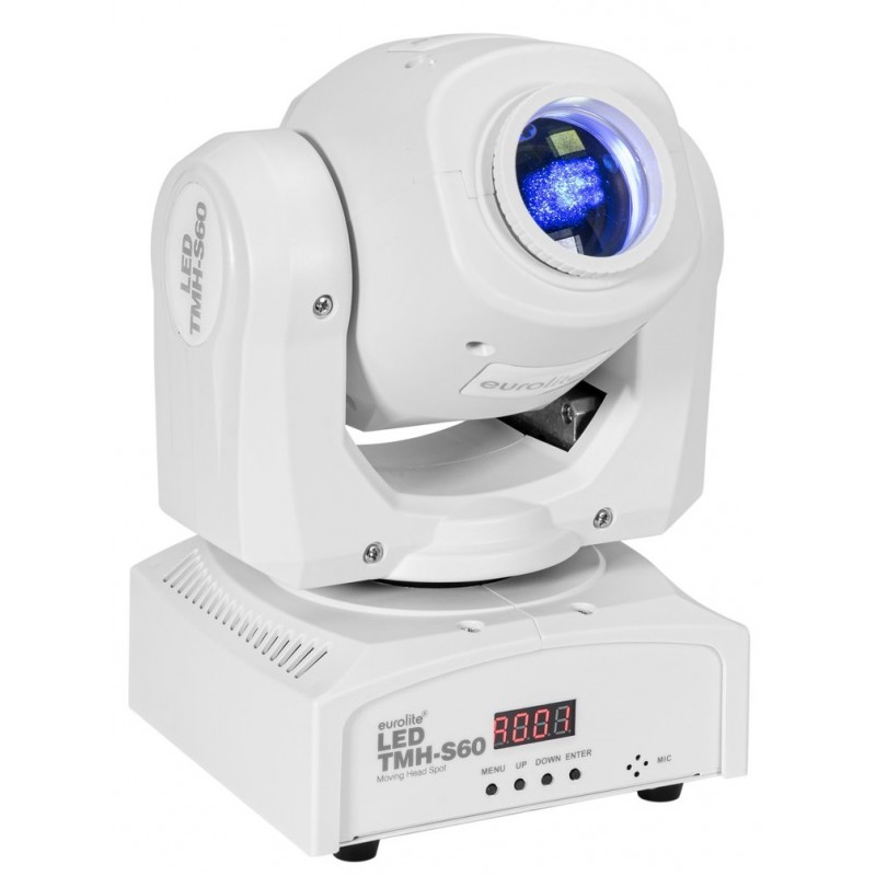 EUROLITE LED TMH-S60 Moving Head Spot WH - Głowa ruchoma - 1 EUROLITE LED TMH-S60 Moving Head Spot WH - Głowa ruchoma - 1