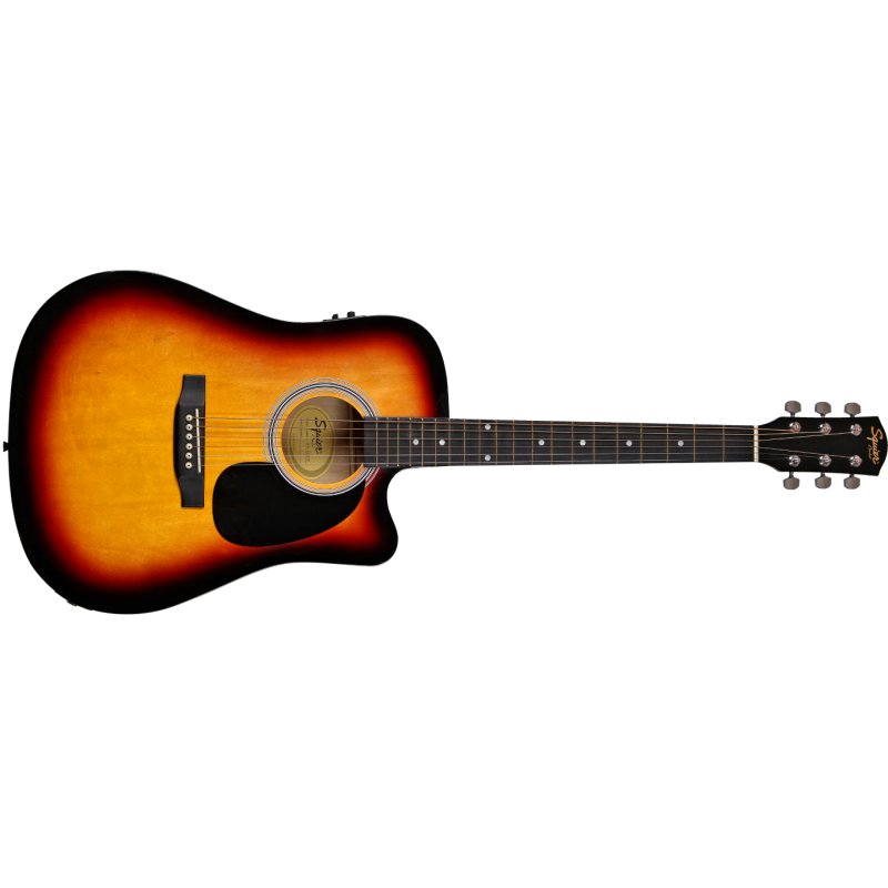 Fender Squier SA-105CE Sunburst - Gitara elektroakustyczna - 2