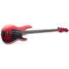 LTD AP-4 Candy Apple Red Satin - gitara basowa - 2