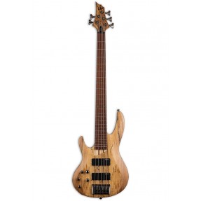 LTD B-205SM Natural Satin LH - gitara basowa - 1