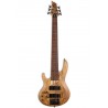 LTD B-206SM Natural Satin LH - gitara basowa - 1