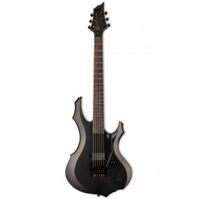 LTD F Black Metal Black Satin - gitara elektryczna - 1