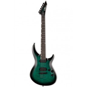 LTD H3-1000 Black Turquoise Burst - gitara elektryczna - 1