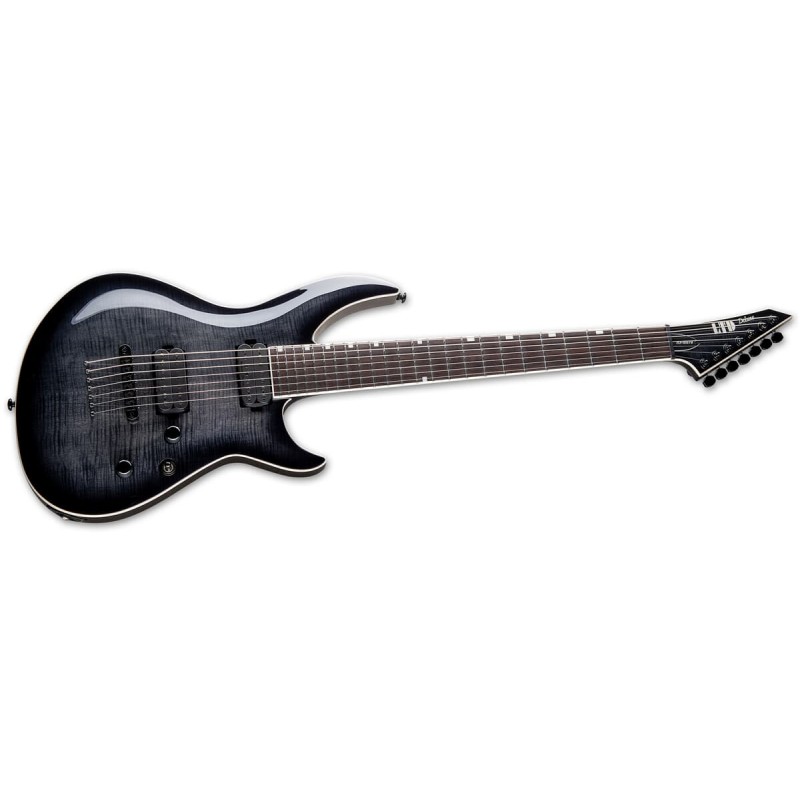 LTD H3-1007 Baritone See Thru Black - gitara elektryczna - 3