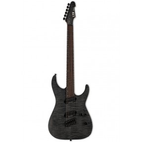 LTD M-1000 Multi-Scale See Thru Black Satin - gitara elektryczna - 1