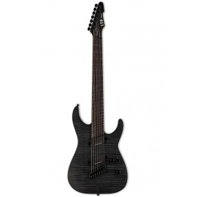 LTD M-1007 Multi-Scale See Thru Black Satin - gitara elektryczna - 1