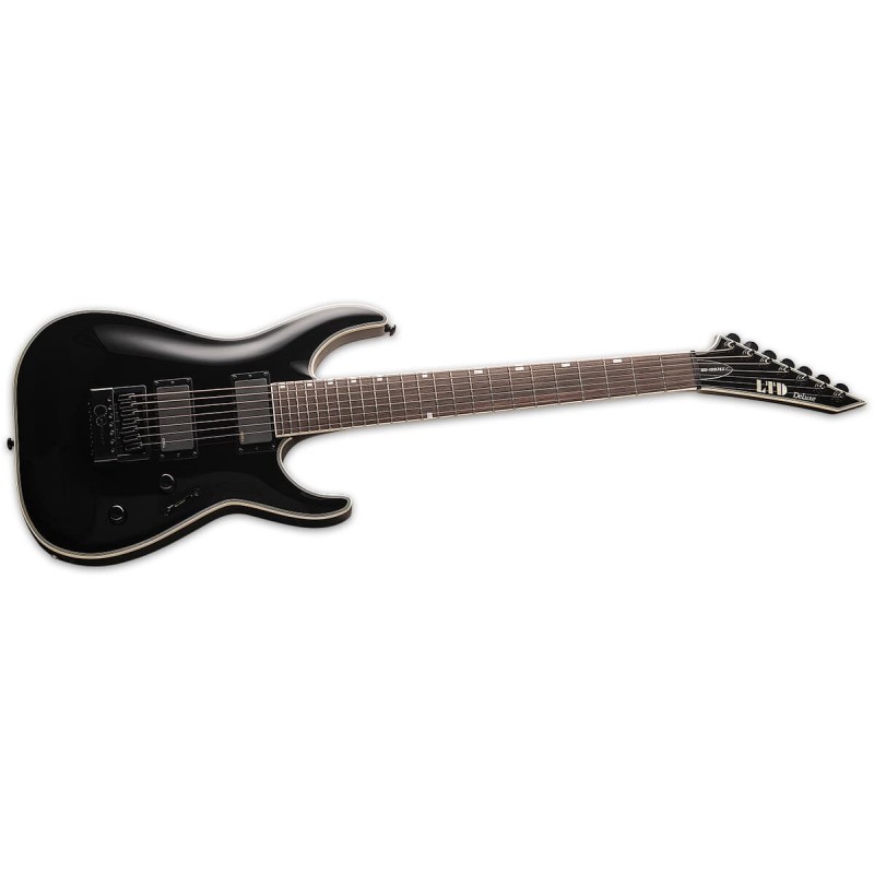 LTD MH-1007 Evertune Black - gitara elektryczna - 3