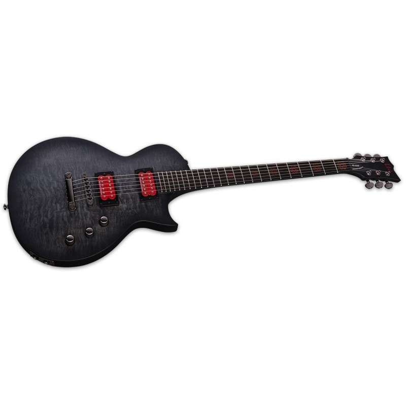 LTD BB-600 Baritone Ben Burnley See Thru Black Sunburst Satin - gitara elektryczna - 3