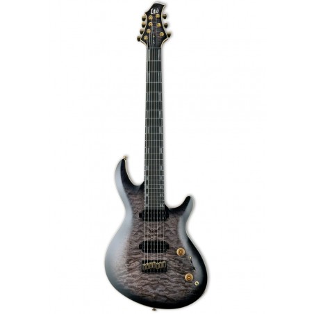 LTD JR-7 Javier Reyes Faded Blue Sunburst - gitara elektryczna - 1
