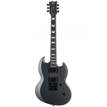 LTD Viper-1000 Evertune Charcoal Metallic Satin - gitara elektryczna - 1