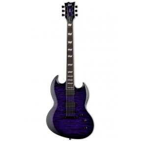 LTD Viper-1000 See Thru Purple Sunburst - gitara elektryczna - 1