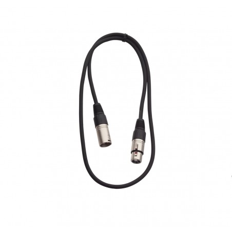 RockCable RCL 30301 D6 - Kabel mikrofonowy XLR / XLR - 1 m - 1