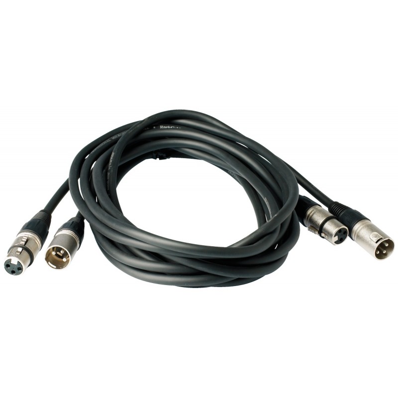 RockCable RCL 30303 D7 - Kabel mikrofonowy XLR / XLR - 3 m - 1 RockCable RCL 30303 D7 - Kabel mikrofonowy XLR / XLR - 3 m - 1
