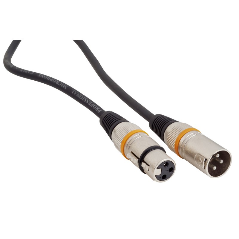 RockCable RCL 30351 D6 - Kabel mikrofonowy XLR / XLR - 1 m - 2 RockCable RCL 30351 D6 - Kabel mikrofonowy XLR / XLR - 1 m - 2
