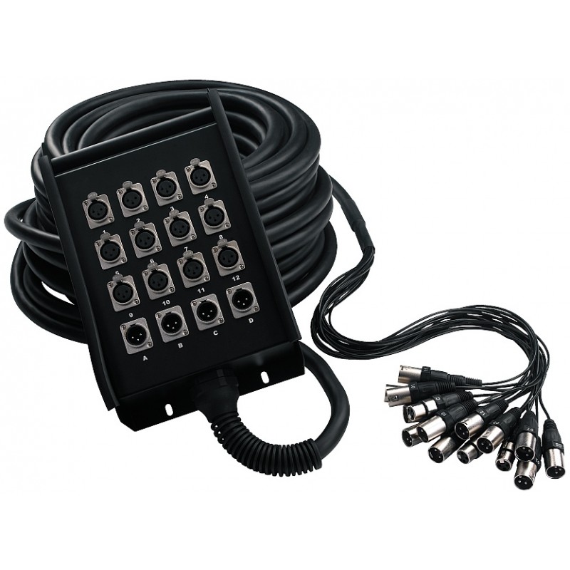 RockCable RCL 30910 - Kabel multicore + Stage Box - 30 m - 1 RockCable RCL 30910 - Kabel multicore + Stage Box - 30 m - 1