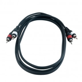 RockCable RCL 20941 D4 - Kabel Patch (2 x RCA - 2 x RCA) - 1 m - 1