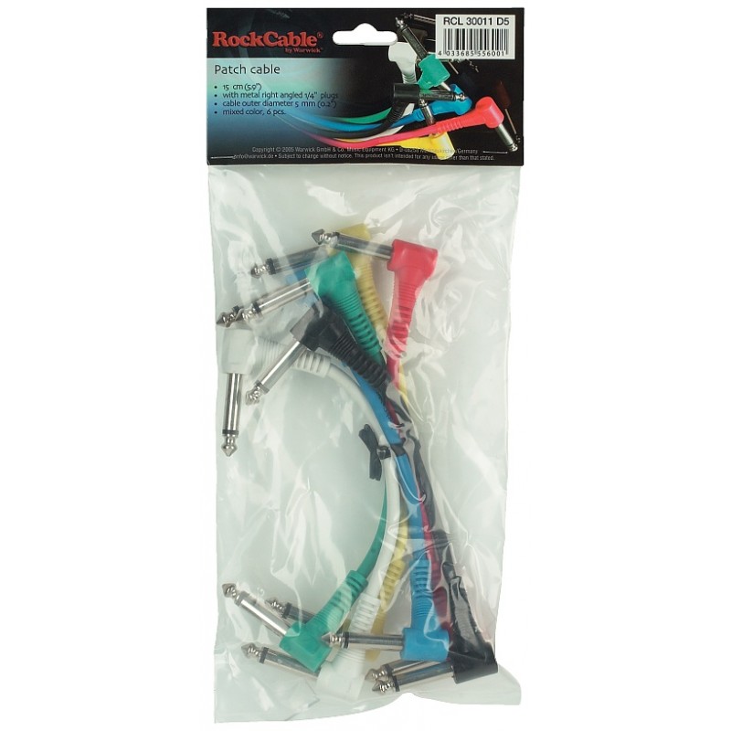 RockCable RCL 30011 D5 - Zestaw kabli Patch - 2