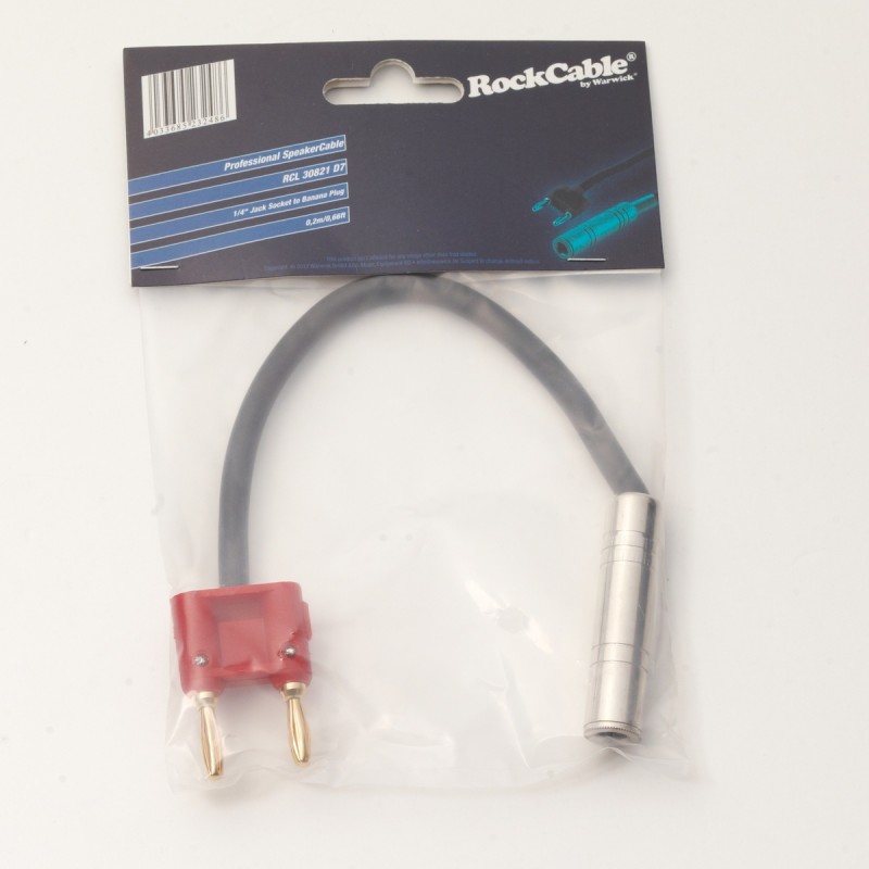 RockCable RCL 30821 D7 - Kabel głośnikowy - 20 cm - 2