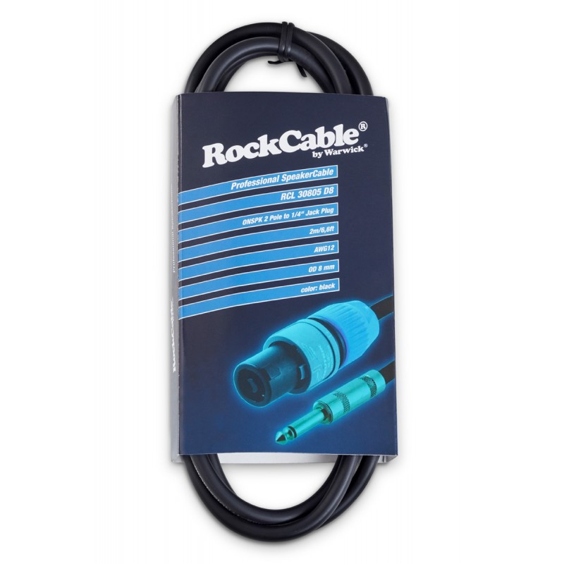 RockCable RCL 30805 D8 - Kabel głośnikowy - 2 m - 3