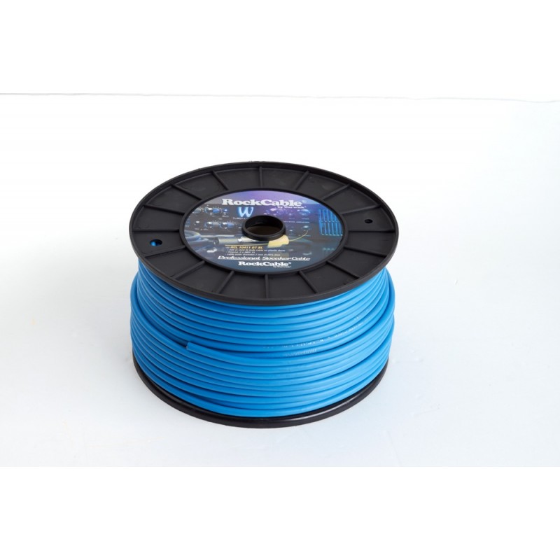RockCable RCL 10411 D7 BL - Kabel głośnikowy (100 m) - niebieski - 1