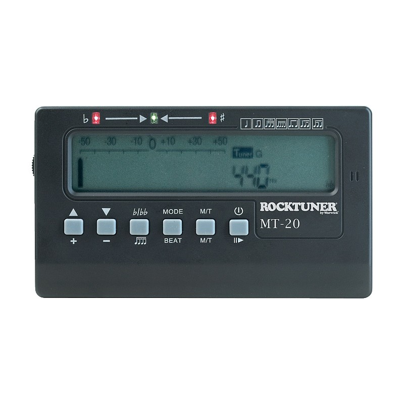 RockTuner RT MT 20 - Tuner chromatyczny z metronomem - 1