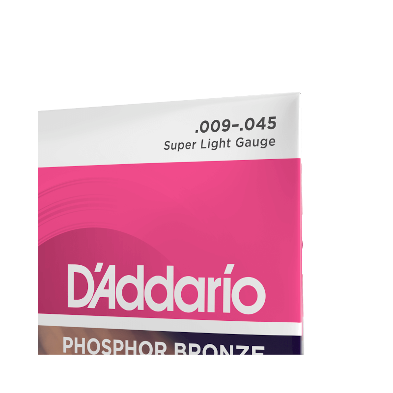D'Addario EJ23 Phosphor Bronze Acoustic 09-45 - struny do akustyka - 4 D'Addario EJ23 Phosphor Bronze Acoustic 09-45 - struny do akustyka - 4