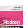 D'Addario EJ23 Phosphor Bronze Acoustic 09-45 - struny do akustyka - 4 D'Addario EJ23 Phosphor Bronze Acoustic 09-45 - struny do akustyka - 4
