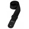 Framus Nylon Guitar Strap - Black, szerokość 50 mm - pasek gitarowy - 1