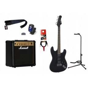 Gitara elektryczna + wzmacniacz 15W zestaw 1028 - 1