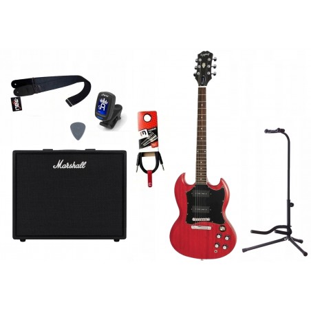 Gitara elektryczna + wzmacniacz 50W zestaw 1059 - 1