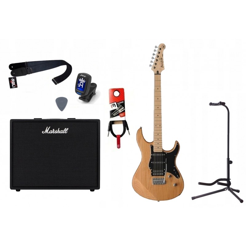 Gitara elektryczna + wzmacniacz 50W zestaw 1038 - 1 Gitara elektryczna + wzmacniacz 50W zestaw 1038 - 1