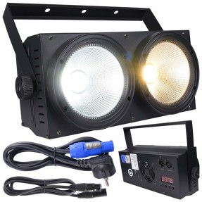 LIGHT4ME BLINDER LED 2x100W oświetlacz sceniczny reflektor stroboskop - 1