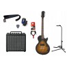Gitara elektryczna + wzmacniacz 10W zestaw 1077 - 1 Gitara elektryczna + wzmacniacz 10W zestaw 1077 - 1
