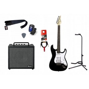 Gitara elektryczna + wzmacniacz 10W zestaw 1092 - 1