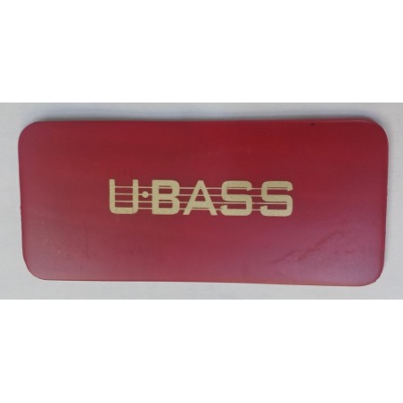 KALA SP KA UB PLATE RED - płyta tylna do ukulele dla modeli U-Bass Acoustic - 1