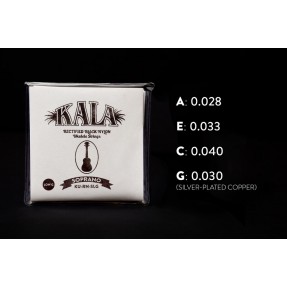 KALA KA STR KU RN SLG - struny do ukulele sopranowego - 1