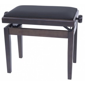 GEWA 130.160 Deluxe ciemny orzech mat - Ława do pianina