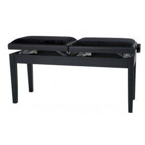 GEWA 130.200 Deluxe double czarny mat - Ława do pianina