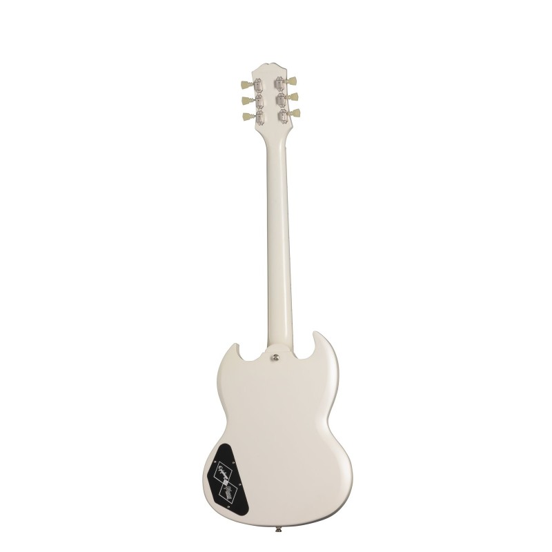 Epiphone 1961 Les Paul SG Standard Aged Classic White - Gitara elektryczna - 2