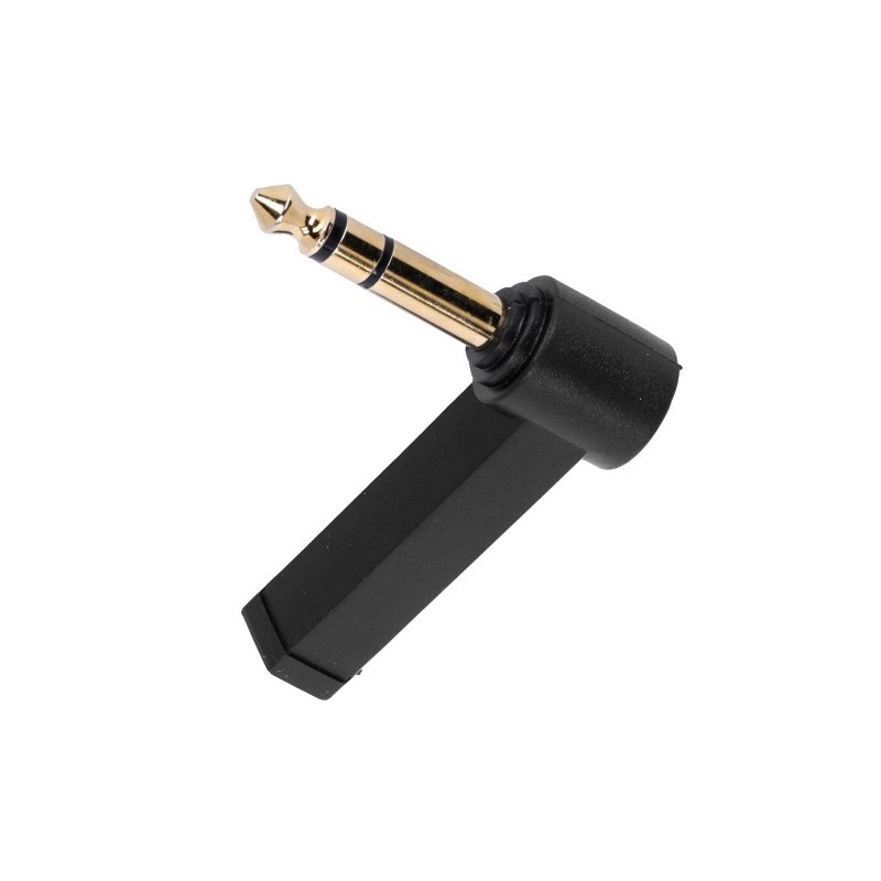 Adam Hall K4AJF3JM3A - Adapter 6,3 mm TRS jack do jack kątowego 6,3 mm TRS - 1 Adam Hall K4AJF3JM3A - Adapter 6,3 mm TRS jack do jack kątowego 6,3 mm TRS - 1