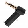 Adam Hall K4AJF3JM3A - Adapter 6,3 mm TRS jack do jack kątowego 6,3 mm TRS - 1 Adam Hall K4AJF3JM3A - Adapter 6,3 mm TRS jack do jack kątowego 6,3 mm TRS - 1