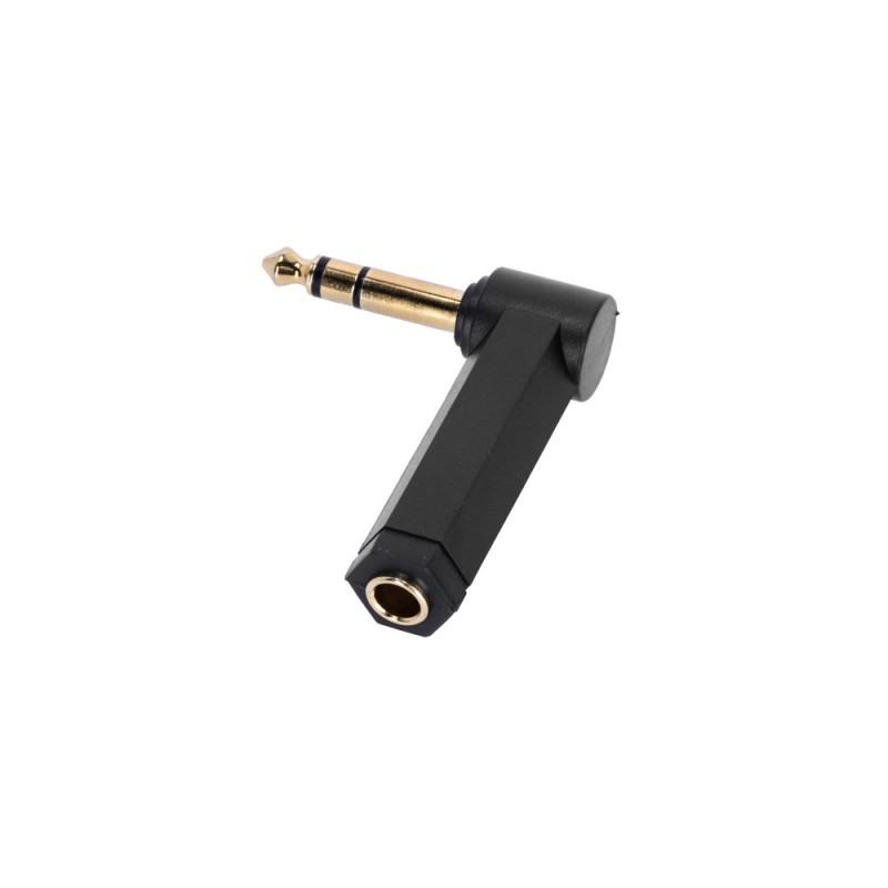 Adam Hall K4AJF3JM3A - Adapter 6,3 mm TRS jack do jack kątowego 6,3 mm TRS - 4 Adam Hall K4AJF3JM3A - Adapter 6,3 mm TRS jack do jack kątowego 6,3 mm TRS - 4