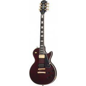 Epiphone Jerry Cantrell "Wino" Les Paul Custom Dark Wine Red - Gitara elektryczna + Futerał - 1