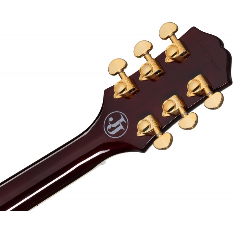 Epiphone Jerry Cantrell "Wino" Les Paul Custom Dark Wine Red - Gitara elektryczna + Futerał - 4 Epiphone Jerry Cantrell "Wino" Les Paul Custom Dark Wine Red - Gitara elektryczna + Futerał - 4