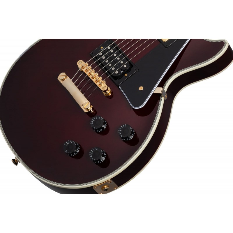 Epiphone Jerry Cantrell "Wino" Les Paul Custom Dark Wine Red - Gitara elektryczna + Futerał - 7 Epiphone Jerry Cantrell "Wino" Les Paul Custom Dark Wine Red - Gitara elektryczna + Futerał - 7