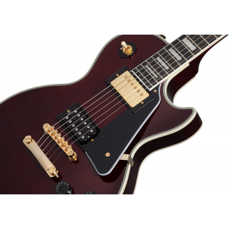 Epiphone Jerry Cantrell "Wino" Les Paul Custom Dark Wine Red - Gitara elektryczna + Futerał - 6 Epiphone Jerry Cantrell "Wino" Les Paul Custom Dark Wine Red - Gitara elektryczna + Futerał - 6