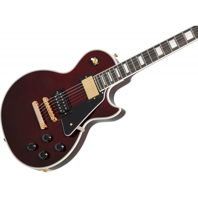 Epiphone Jerry Cantrell "Wino" Les Paul Custom Dark Wine Red - Gitara elektryczna + Futerał - 5 Epiphone Jerry Cantrell "Wino" Les Paul Custom Dark Wine Red - Gitara elektryczna + Futerał - 5