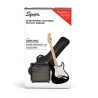 Squier Sonic Stratocaster Pack MF Black Gig Bag, 10G - 230V EU - zestaw gitarowy - 2