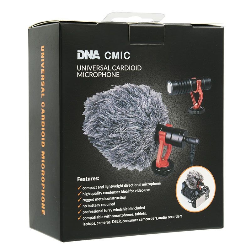 DNA CMIC mikrofon do kamery aparatu DSLR telefonu smartfona - 6